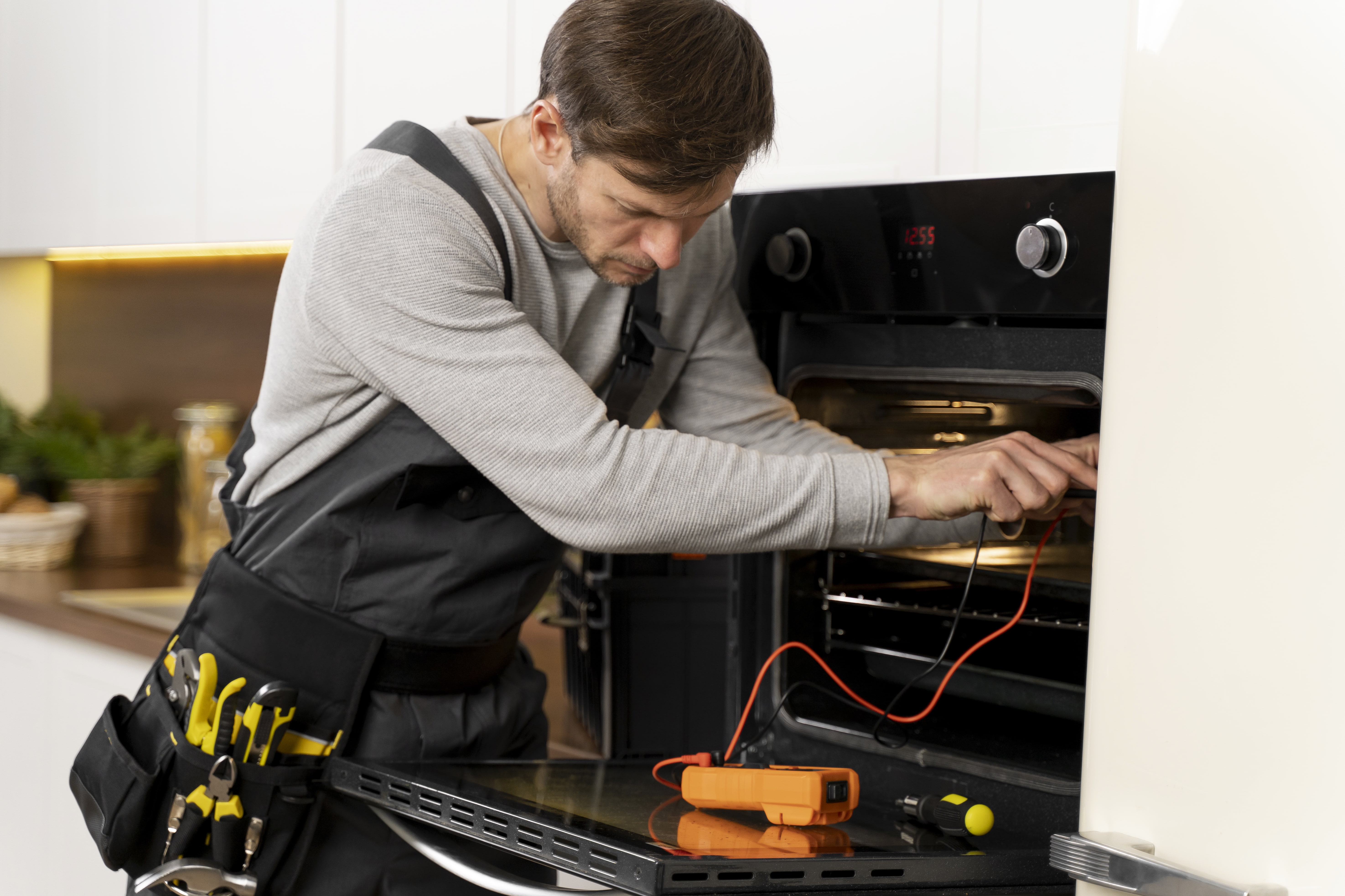 Technician at work